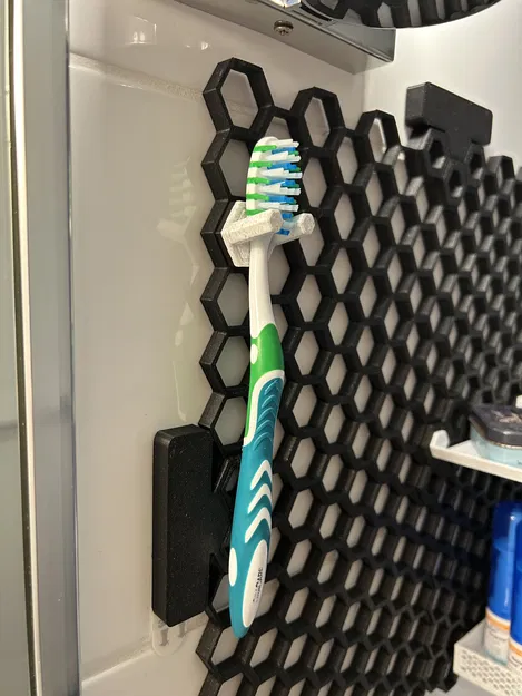Giá treo bàn chải đánh răng thông minh cho Honeycomb Storage Wall (HSW) - Image 1