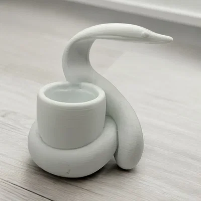 Chậu hoa hình con rắn – Ý tưởng quà tặng tuyệt vời