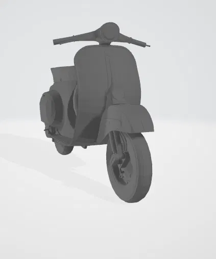 Mô hình xe Vespa cổ điển thập niên 60 - Image 1