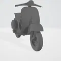 Mô hình xe Vespa cổ điển thập niên 60 - Thumbnail 1