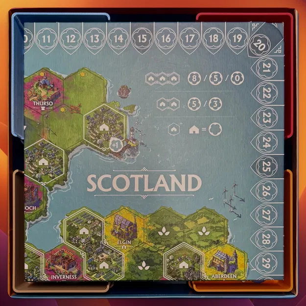 Bộ khay đựng (Insert) cho board game Rebirth - Image 4