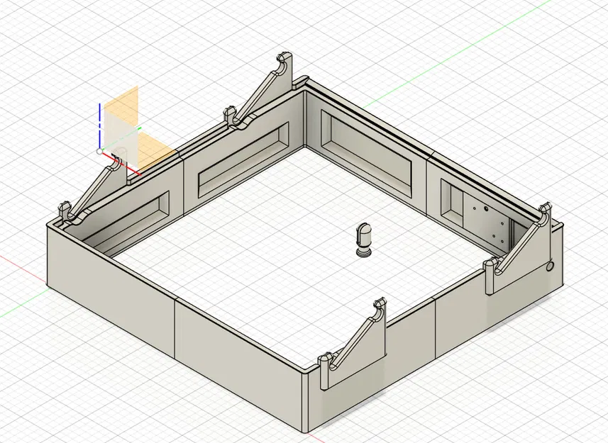 Bộ nâng nắp máy K1 Max kèm cơ chế nắp đóng mở trượt - Image 2