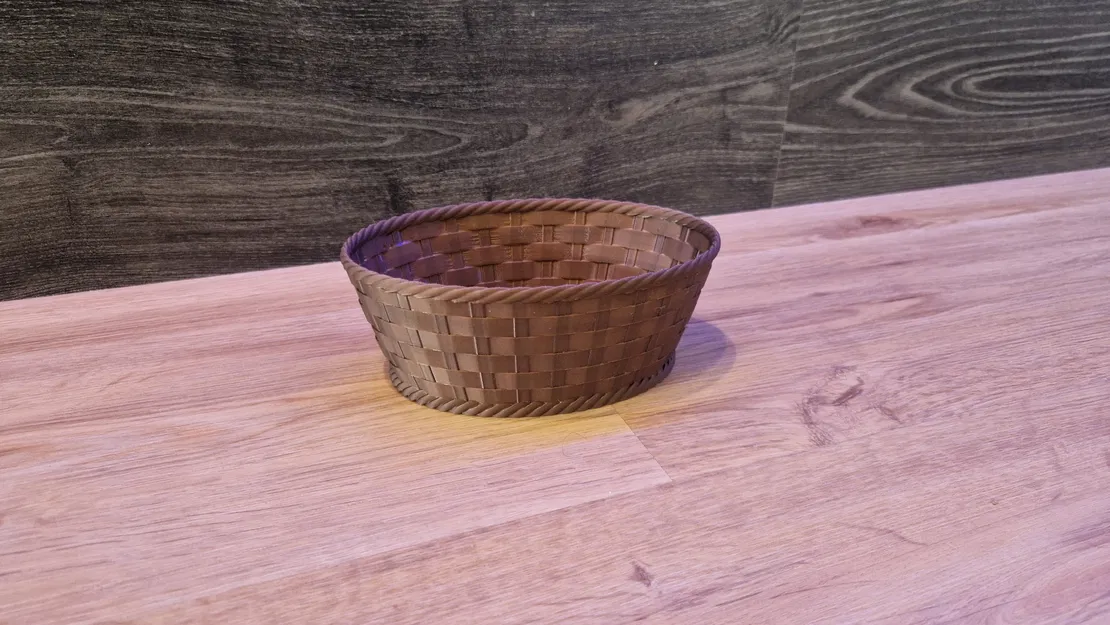 Mô hình 3D giỏ đựng trứng Phục Sinh đan thủ công xinh xắn - Image 1