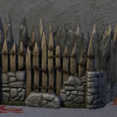 Mô hình hàng rào Viking (Viking Fence) cho sa bàn Wargame cực chất