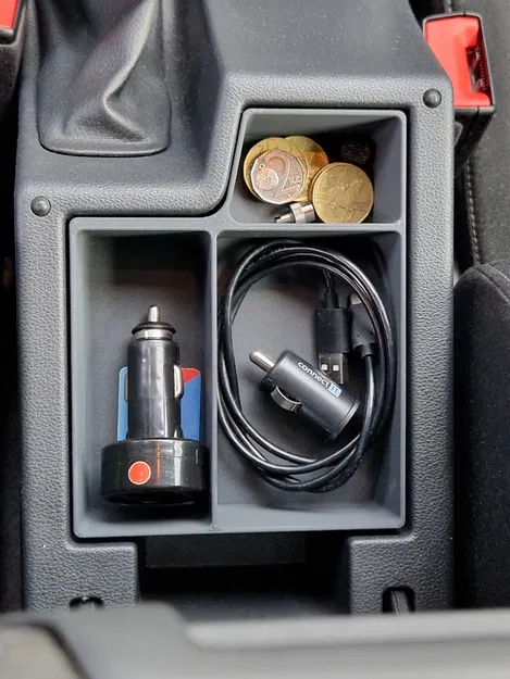 Khay Đựng Đồ Tiện Ích Cho Bệ Tỳ Tay Skoda Octavia 3 - Image 2