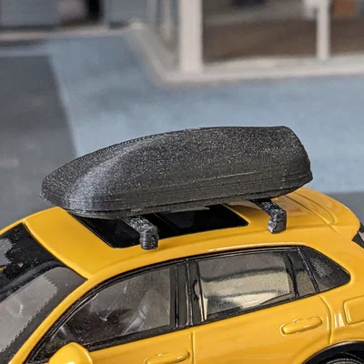 Mô hình thùng hành lý nóc xe (Roofbox) cho xe mô hình tỷ lệ 1:43
