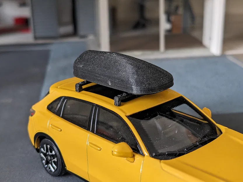 Mô hình thùng hành lý nóc xe (Roofbox) cho xe mô hình tỷ lệ 1:43 - Image 4