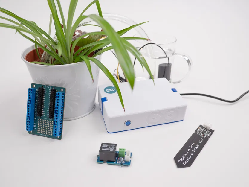 Các bộ phận của bộ kit tưới cây tự động (Plant watering kit) - Image 1