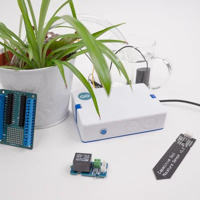 Các bộ phận của bộ kit tưới cây tự động (Plant watering kit)