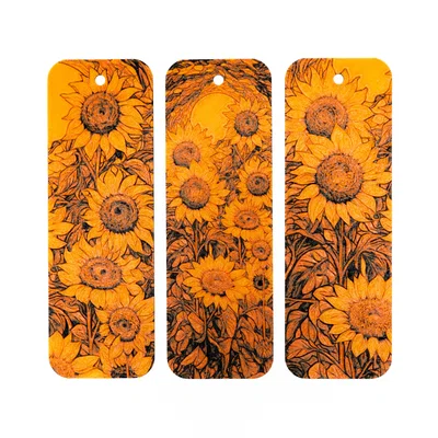 Đánh dấu trang sách Hoa hướng dương (Sunflower Bookmarks)