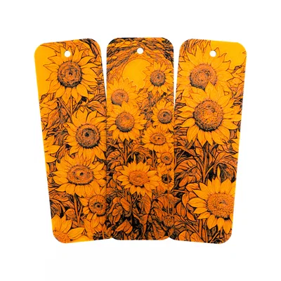 Đánh dấu trang sách Hoa hướng dương (Sunflower Bookmarks)