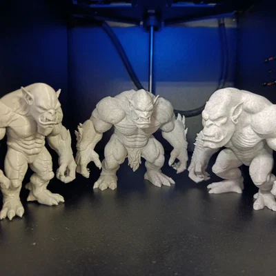 Quái vật Troll Khổng lồ Thịnh nộ – Mô hình Cơ bắp Đồ sộ