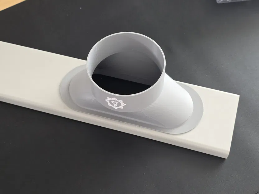 Đầu chuyển đổi ống dẫn cho bộ thông gió cửa sổ máy lạnh di động (4 inch - 101mm) - Image 1