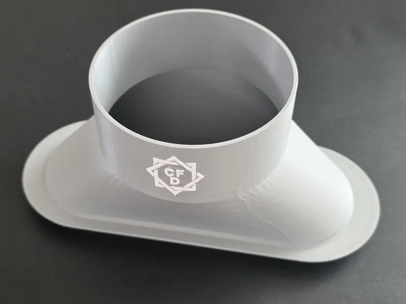 Đầu chuyển đổi ống dẫn cho bộ thông gió cửa sổ máy lạnh di động (4 inch - 101mm) - Image 4