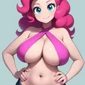 Mô hình nhân vật 3D phong cách hoạt hình Pinkie Pie độc đáo - Thumbnail 2