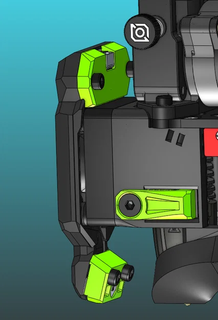 Bộ giá đỡ 3DO nozzle cam V2 cho đầu in Ratrig VC4, VC3.1 và EVA 3 - Image 7