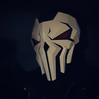 Mặt nạ Punisher 2099 Marvel Rivals ấn tượng cho Cosplay
