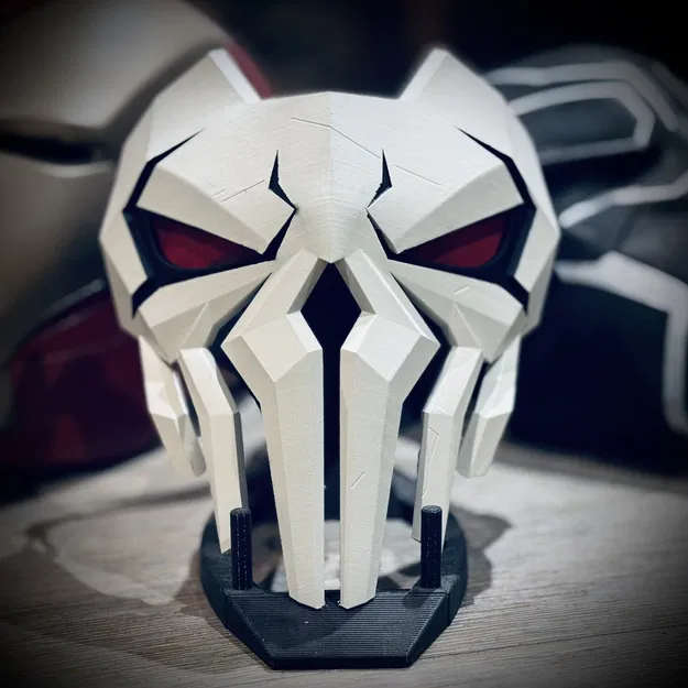 Mặt nạ Punisher 2099 Marvel Rivals ấn tượng cho Cosplay - Image 4