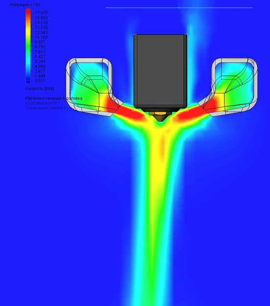 Ống dẫn gió Air Duct tối ưu làm mát cho máy in 3D Kobra 3 - Image 1
