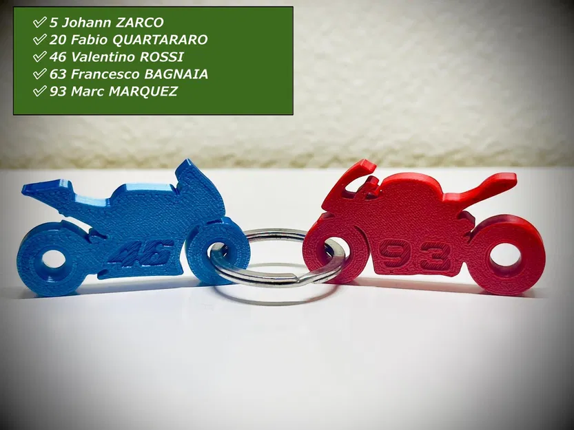 Móc khóa xe máy - Motorcycle Key Holder - Image 1