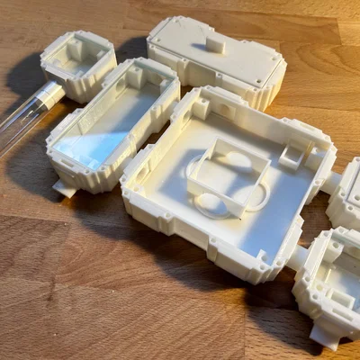 Mô hình trang trại kiến Modular Formicarium tự in 3D
