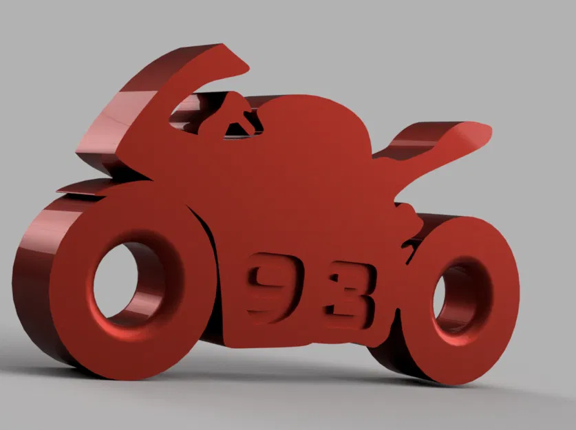 Móc khóa xe máy - Motorcycle Key Holder - Image 4