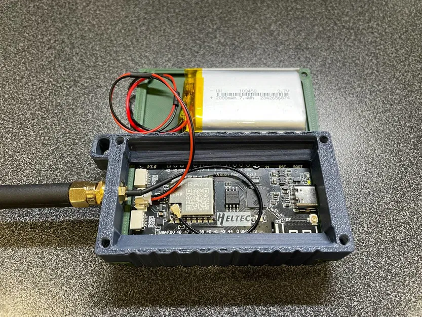 Vỏ 3D bảo vệ Heltec Vision Master E213 cho dự án Meshtastic - Image 5