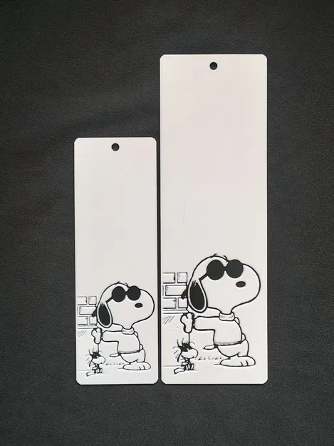Bookmark hình Snoopy (HueForge) - Image 2