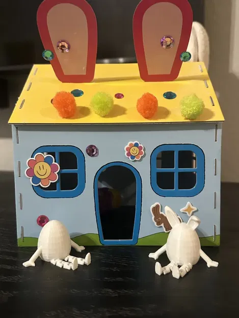 Mô hình Trứng Bạn Bè Khớp Nối (Articulated Egg Buddy!) - Image 4