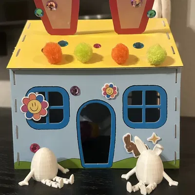 Mô hình Trứng Bạn Bè Khớp Nối (Articulated Egg Buddy!)