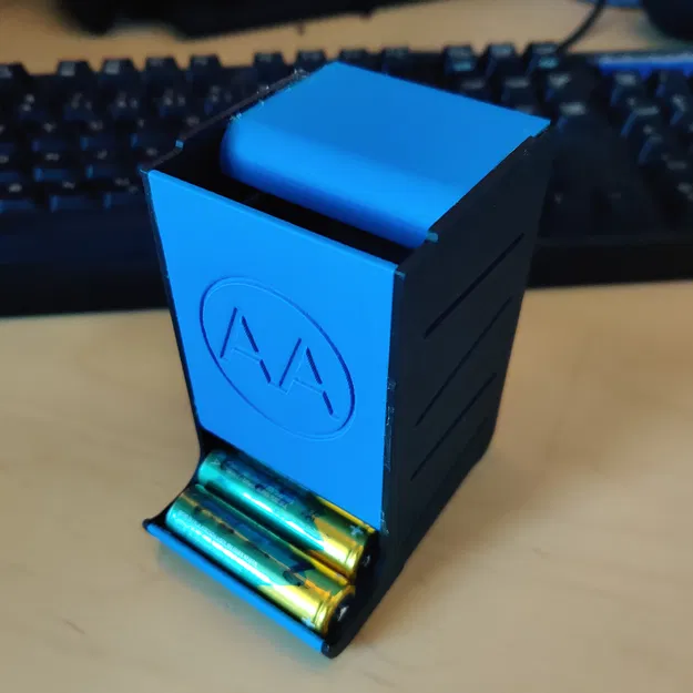 Bản nâng cấp tấm ốp bên (sideplate) cho bộ phân phối pin AA - Image 1