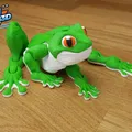Chú Ếch Cây Khớp Nối (Articulated Tree Frog) - Mô hình in 3D không cần support - Thumbnail 5