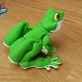 Chú Ếch Cây Khớp Nối (Articulated Tree Frog) - Mô hình in 3D không cần support - Thumbnail 7