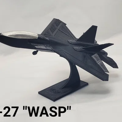 Mô hình máy bay chiến đấu YF-27 "WASP"