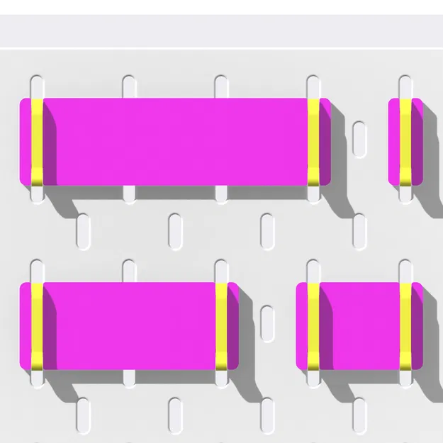 Bộ khuôn mẫu hệ thống kẹp an toàn IKEA Skådis - Image 3
