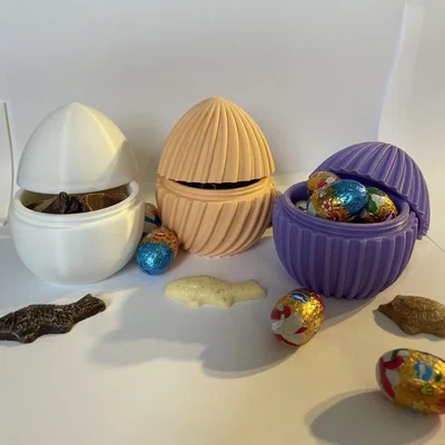 Hộp Đựng Quà Hình Trứng Phục Sinh (Easter Eggs Container)