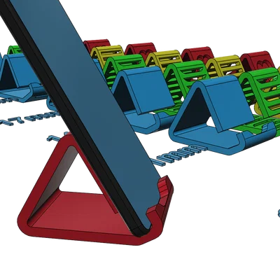 Giá đỡ điện thoại 3D đa năng, nhiều kích thước, in không cần support