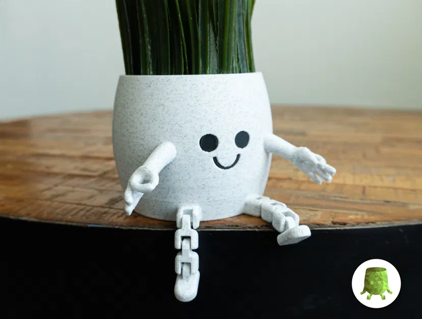 Chậu cây Happy Flex Sitting Planter Gotcha Hands - Image 1