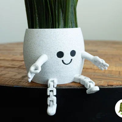 Chậu cây Happy Flex Sitting Planter Gotcha Hands