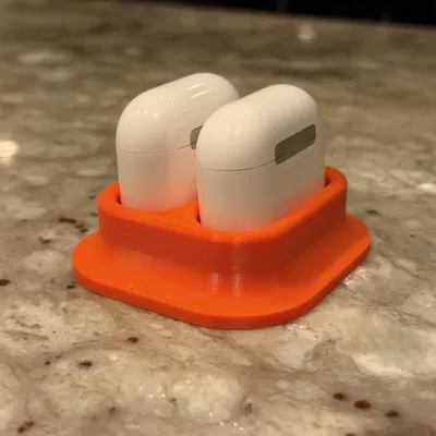 Đế giữ AirPods 3 đôi tiện ích - Phụ kiện in 3D cho góc làm việc