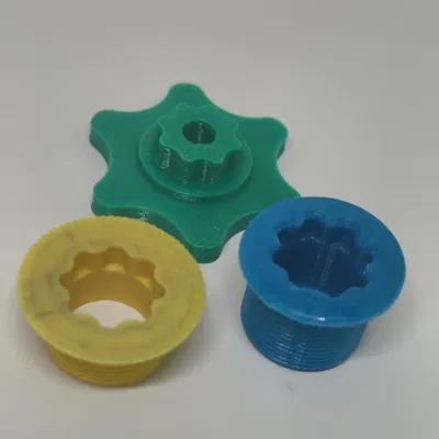 Bộ ốc Hollowtech II (Bao gồm ốc cho MTB, Road và chìa vặn)