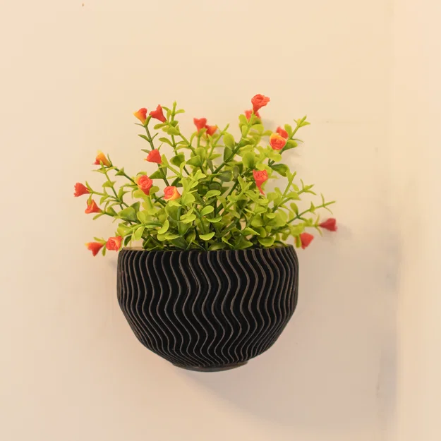Chậu cây treo tường (Hanging Wall-Mounted Planter) - Thiết kế in 2 phần - Image 1