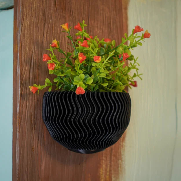 Chậu cây treo tường (Hanging Wall-Mounted Planter) - Thiết kế in 2 phần - Image 5