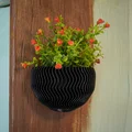 Chậu cây treo tường (Hanging Wall-Mounted Planter) - Thiết kế in 2 phần - Thumbnail 5