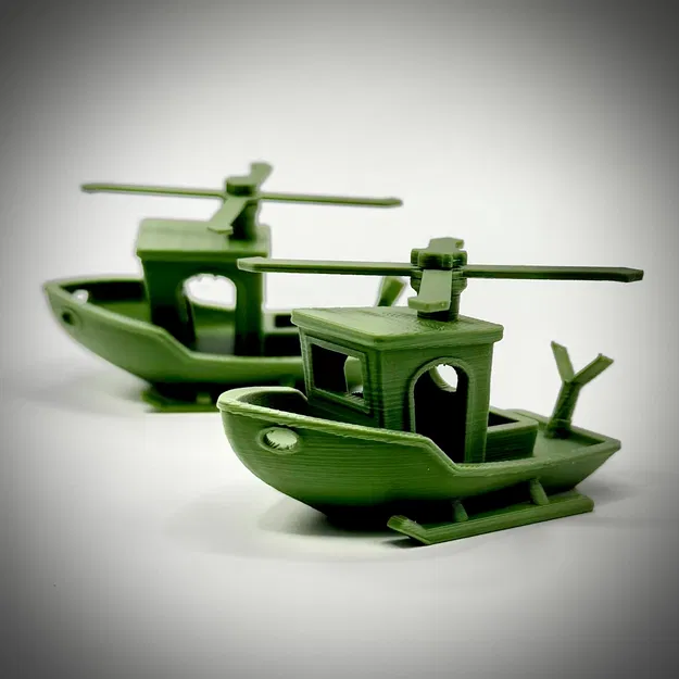 Mô hình Helicopter Benchy - Image 1