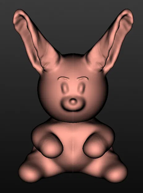 Mô hình chú thỏ đáng yêu Coniglietto in 3D - Image 1