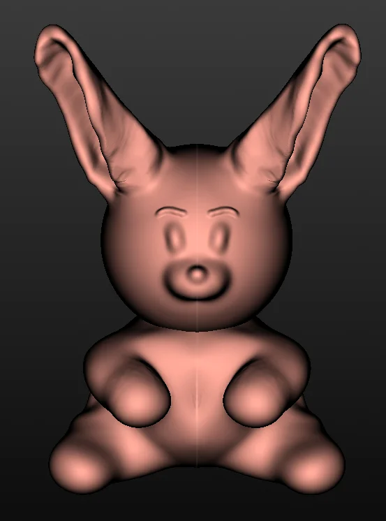 Mô hình chú thỏ đáng yêu Coniglietto in 3D 1