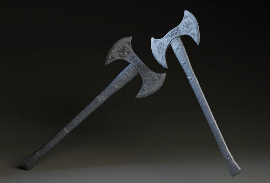 Mô hình rìu chiến phong cách Viking (Nordic Axe) độc đáo - Image 1