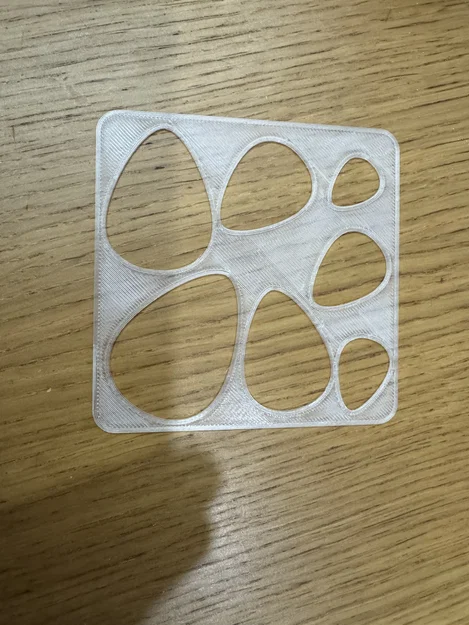 Khuôn vẽ hình trứng 3D tiện lợi cho trang trí thủ công - Image 1