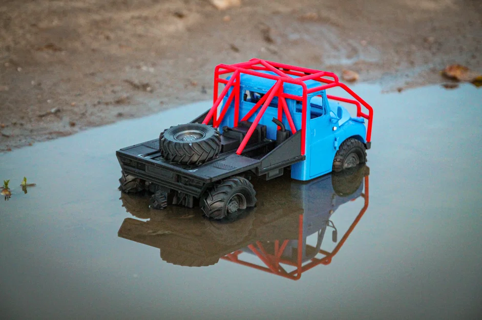 Mô hình xe tải Tatra T-138 Trial (Tỉ lệ 1/18) - Image 8